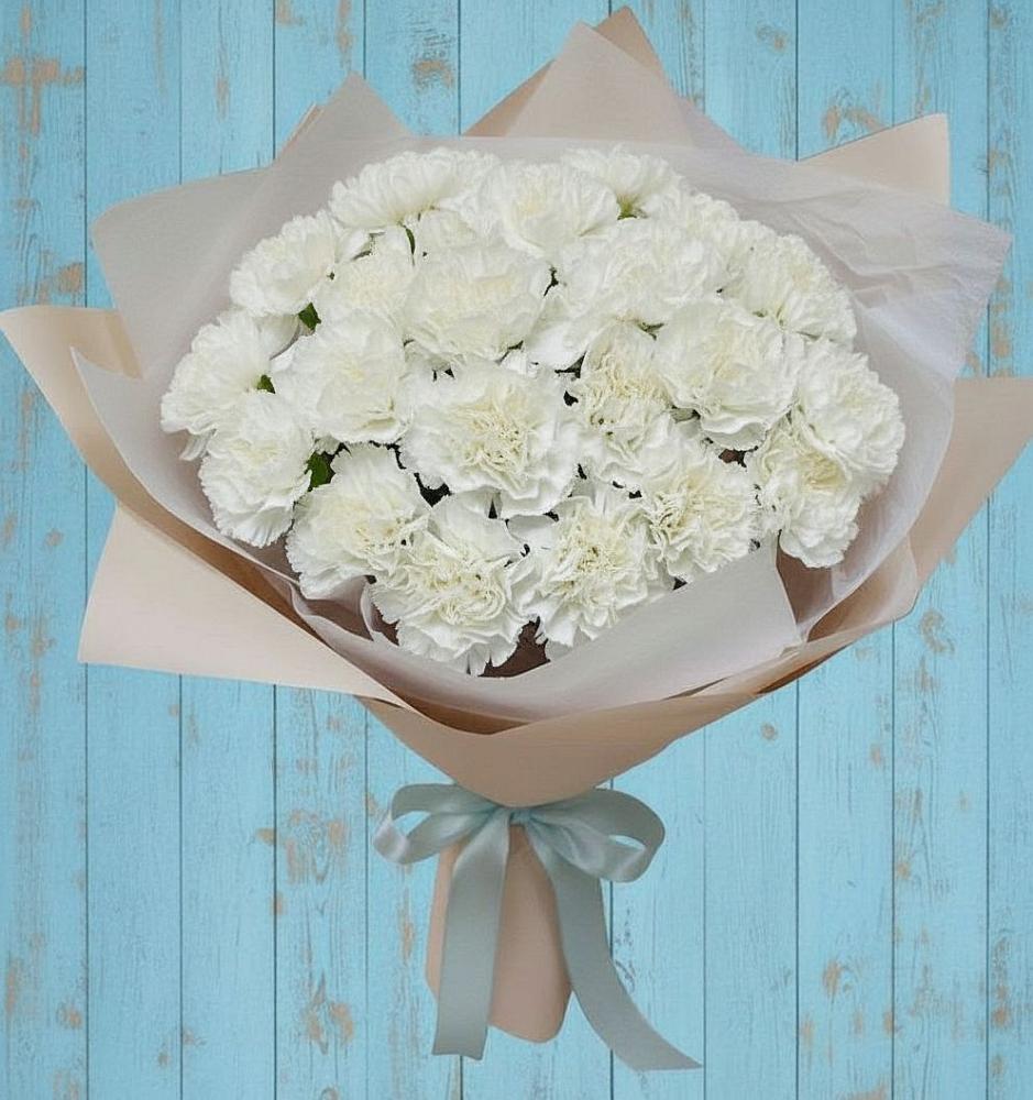 Букет цветов из: Гвоздики в Коротояке