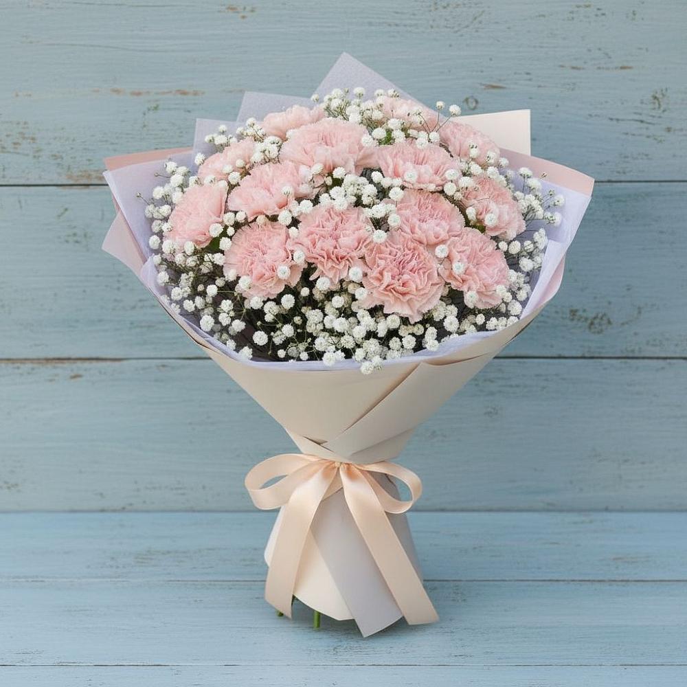 Букет цветов из: Гвоздики в Коротояке