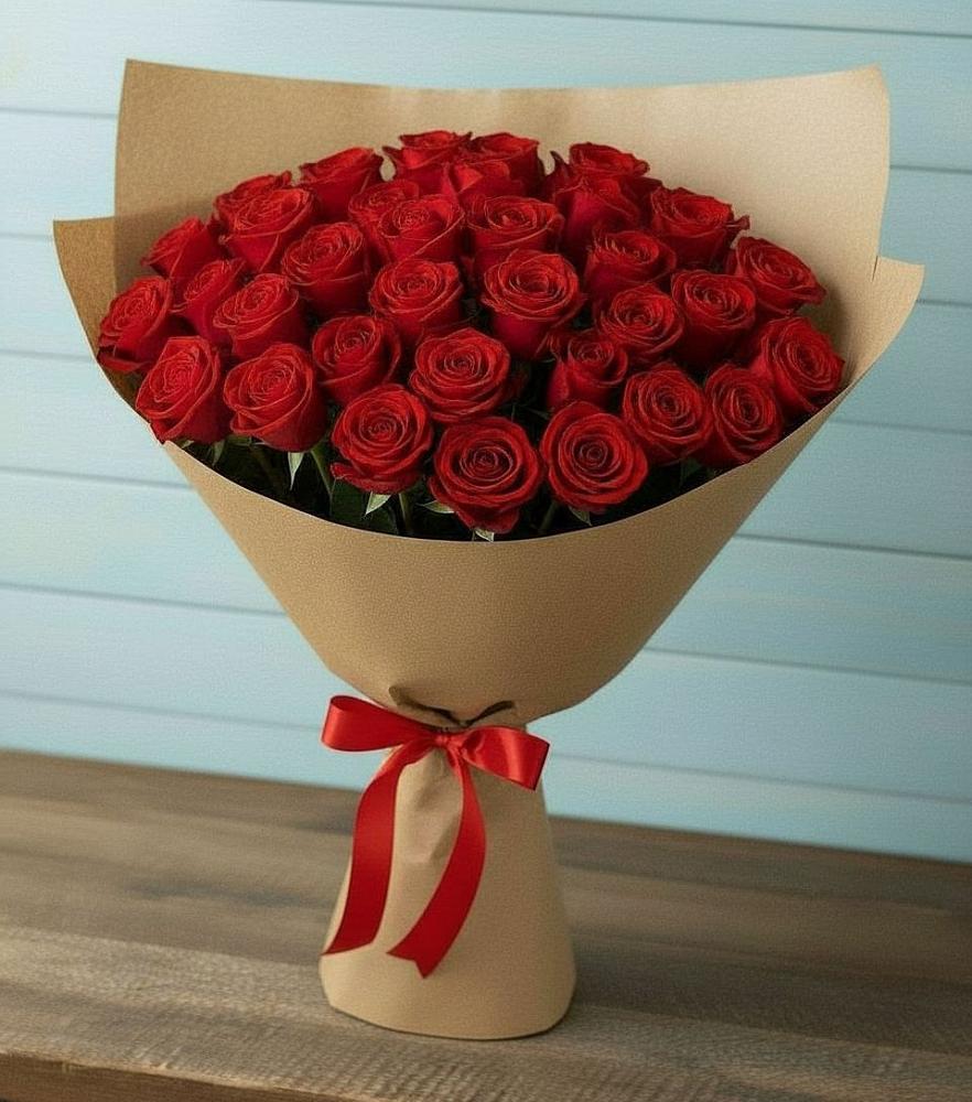 Букет Красные розы Милано в Коротояке