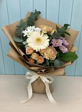 Букет цветов из:  Герберы и Хризантемы в Коротояке