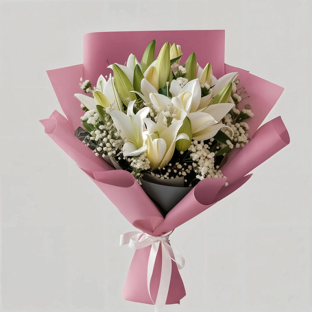 Букет цветов из: Лилии в Коротояке