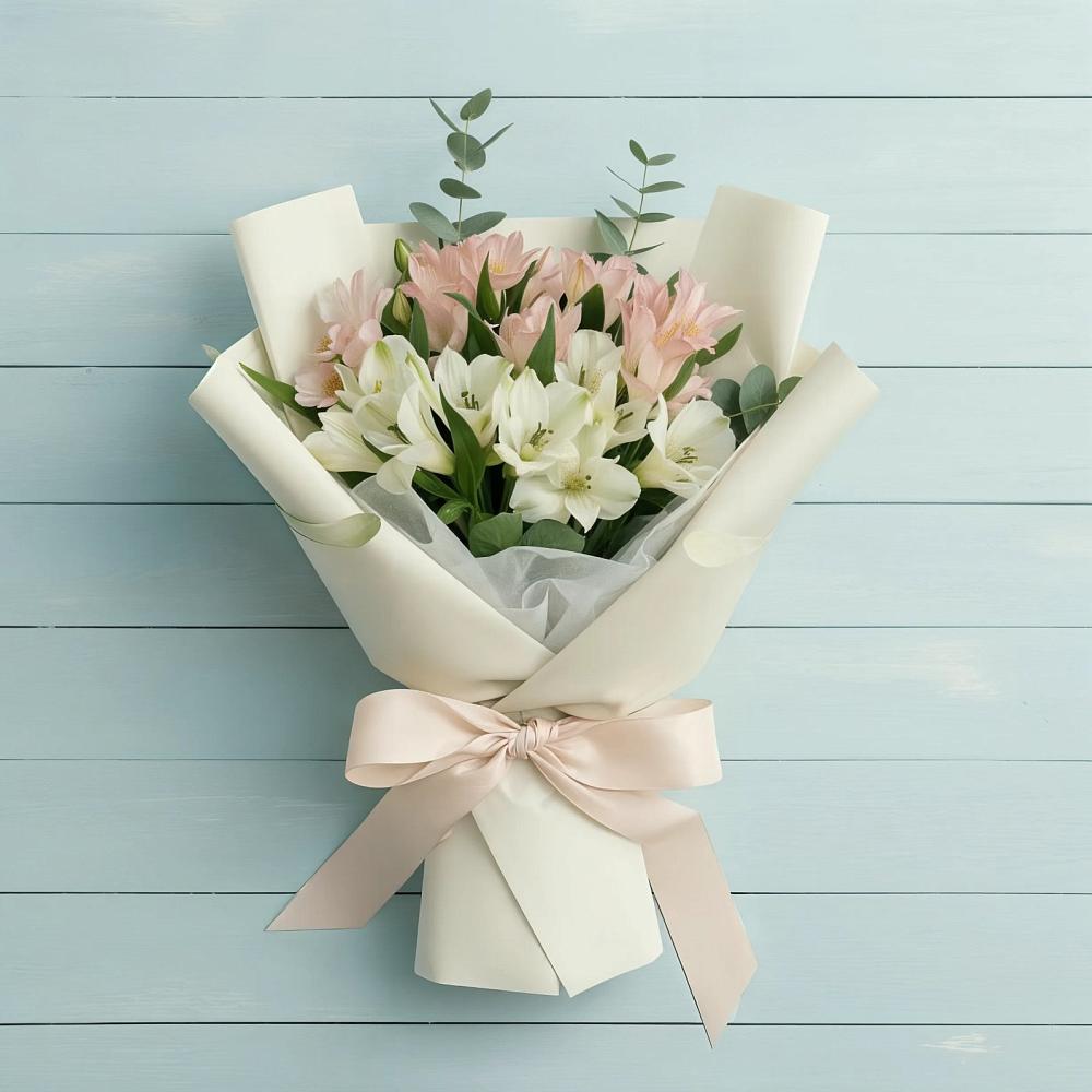 Букет цветов из: Альстромерии в Коротояке