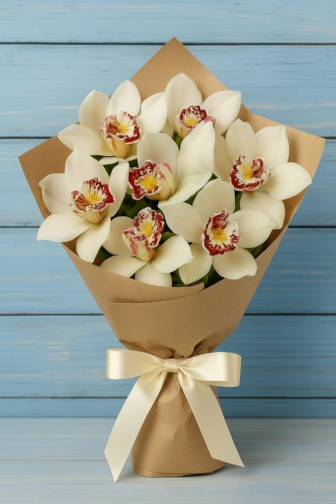 Букет цветов из: Орхидеи и Розы в Коротояке