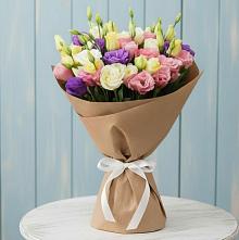 Букет цветов из:  Лизиантусы в Коротояке