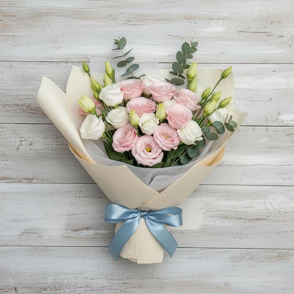 Букет цветов из: Лизиантусы в Коротояке